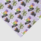 Niedliche Katze, Fledermäuse, Mama und Geist Seidenpapier (Ausschnitt)