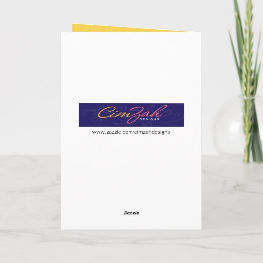 Niedliche Katze Fragend Alexa für Catnip Geburtsta Karte (Rückseite)