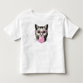 Niedliche Katze für Frauen Funny Cat Liebe Kleinkind T-shirt