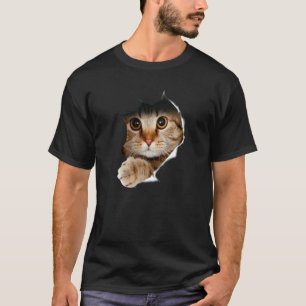 Niedliche Katze Für Kätzchen farbenfrohe Kätzchen  T-Shirt
