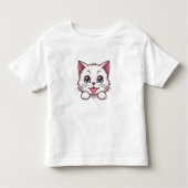 niedliche Katze für Kinder Kleinkind T-shirt (Vorderseite)