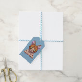 Niedliche Katze Geschenkanhänger (Mit Garn)