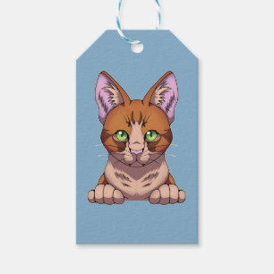 Niedliche Katze Geschenkanhänger