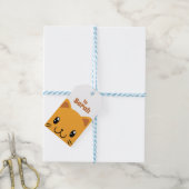 Niedliche Katze Geschenkanhänger (Mit Garn)