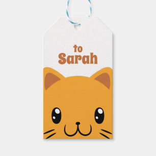 Niedliche Katze Geschenkanhänger