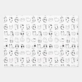 Niedliche Katze  Geschenkpapier Set (Vorderseite 2)