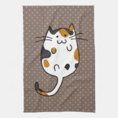 Niedliche Katze Geschirrtuch (Vertikal)