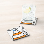 Niedliche Katze Getränkeuntersetzer (Rechte Seite)