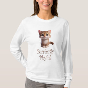 Niedliche Katze, gut gespielt T-Shirt