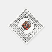 niedliche Katze Ich bin eins! Niedlich Cat Girl 1. Serviette (Ecke)