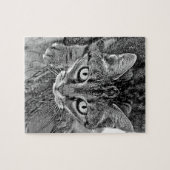Niedliche Katze im Baum Puzzle (Horizontal)