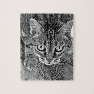 Niedliche Katze im Baum Puzzle