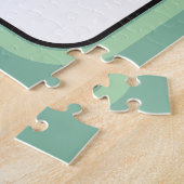 Niedliche Katze im Garten Doodle Art Puzzle (Seite)