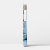 Niedliche Katze im Schnee Case-Mate iPhone Hülle (Rückseite / Links)