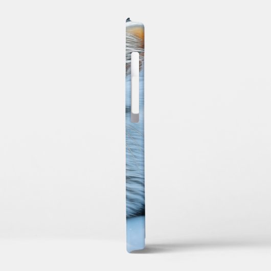 Niedliche Katze im Schnee Case-Mate iPhone Hülle (Rückseite / Links)