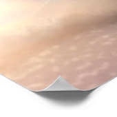 Niedliche Katze in Blue Dress Art Kinderzimmer Pos Poster (Ecke)