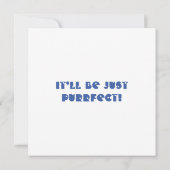 Niedliche Katze in Zeichnend Spekulationen für Paw Karte (Rückseite)