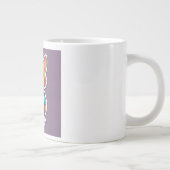 Niedliche Katze Jumbo-Tasse (Rechts)