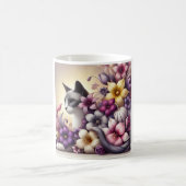 Niedliche Katze Kaffeetasse (Mittel)