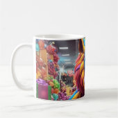 Niedliche Katze Kaffeetasse (Links)