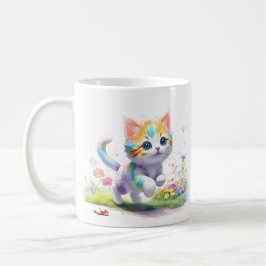 Niedliche Katze Kaffeetasse