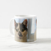 Niedliche Katze Kaffeetasse (Vorderseite Links)
