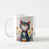 Niedliche Katze Kaffeetasse (Links)