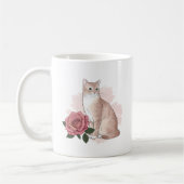 niedliche Katze Kaffeetasse (Links)