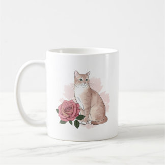 niedliche Katze Kaffeetasse