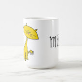 Niedliche Katze Kaffeetasse (Mittel)