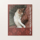 Niedliche Katze Kann ich Sie überreden Puzzle (Vertikal)