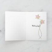 Niedliche Katze Karte (Innenseite)