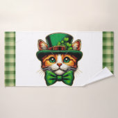 Niedliche Katze/Kätzchen Badehandtuch (Badehandtuch)