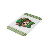 Niedliche Katze/Kätzchen Badematte (Schrägansicht)