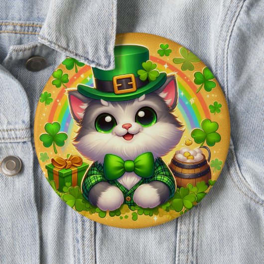 Niedliche Katze/Kätzchen Button (Beispiel)