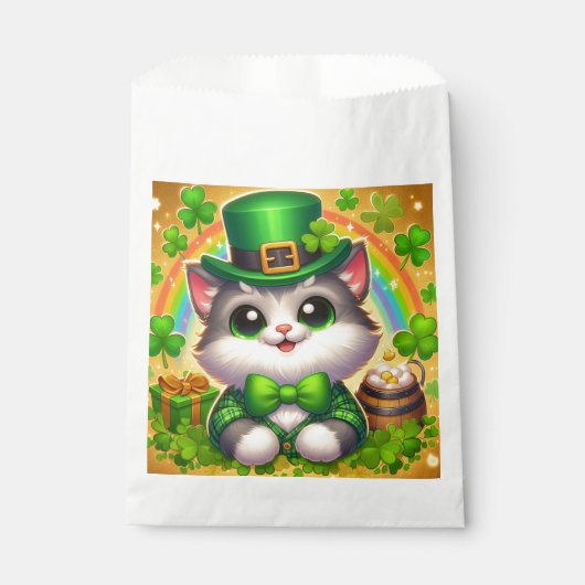 Niedliche Katze/Kätzchen Geschenktütchen (Vorderseite)