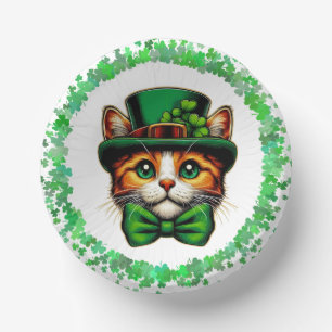 Niedliche Katze/Kätzchen Pappteller