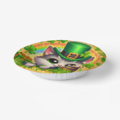 Niedliche Katze/Kätzchen Pappteller (Gewinkelt)