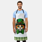 Niedliche Katze/Kätzchen Schürze (Getragen)