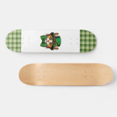 Niedliche Katze/Kätzchen Skateboard (Horizontal)