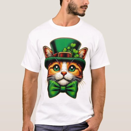 Niedliche Katze/Kätzchen T-Shirt (Vorderseite)