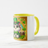 Niedliche Katze/Kätzchen Tasse (VorderseiteRechts)
