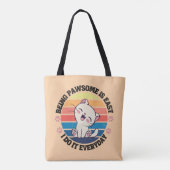 Niedliche Katze Kawaii Tasche (Rückseite)