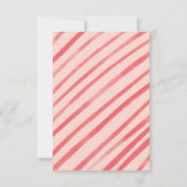 Niedliche Katze Kinder Klassenzimmer Valentinkarte Einladung (Rückseite)