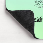Niedliche Katze, kleine Katze, Kitty, Kitten, Herz Mousepad (Ecke)