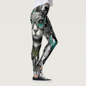 Niedliche Katze - Leggings (Rechts)