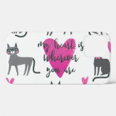 Niedliche Katze: Liebe als Illustration. Case-Mate iPhone Hülle (Rückseite (Horizontal))