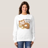 Niedliche Katze Lover Animal für gemütlich Sweatshirt (Vorne ganz)