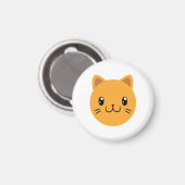 Niedliche Katze Magnet (Vorderseite/Rückseite)