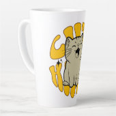 Niedliche Katze Milchtasse (Linke Ecke)